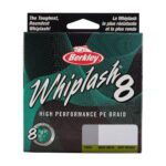 Fir Textil Berkley Whiplash 8 Pe Green 0.1 mm 14.8 kg 150 m - imagine 2