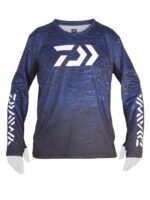 Bluza Daiwa D-Vec Ls Navy Bleumarin Marimea M - imagine 2