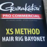 Carlige Legate Gamakatsu XS Method Hair Rig Bayonet Nr.10 ,Fir 0,23mm/15cm 8 Buc / Plic