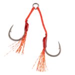 Carlige Mustad Montura Alpha Light Flash Double Nr.4 2 Buc / Plic