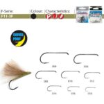 Carlige Gamakatsu  Forj.Pt.Musca F11-3F Bl 25Buc/Pl, Nr.16