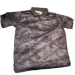 Tricou Polo Grey Camo Mar.L