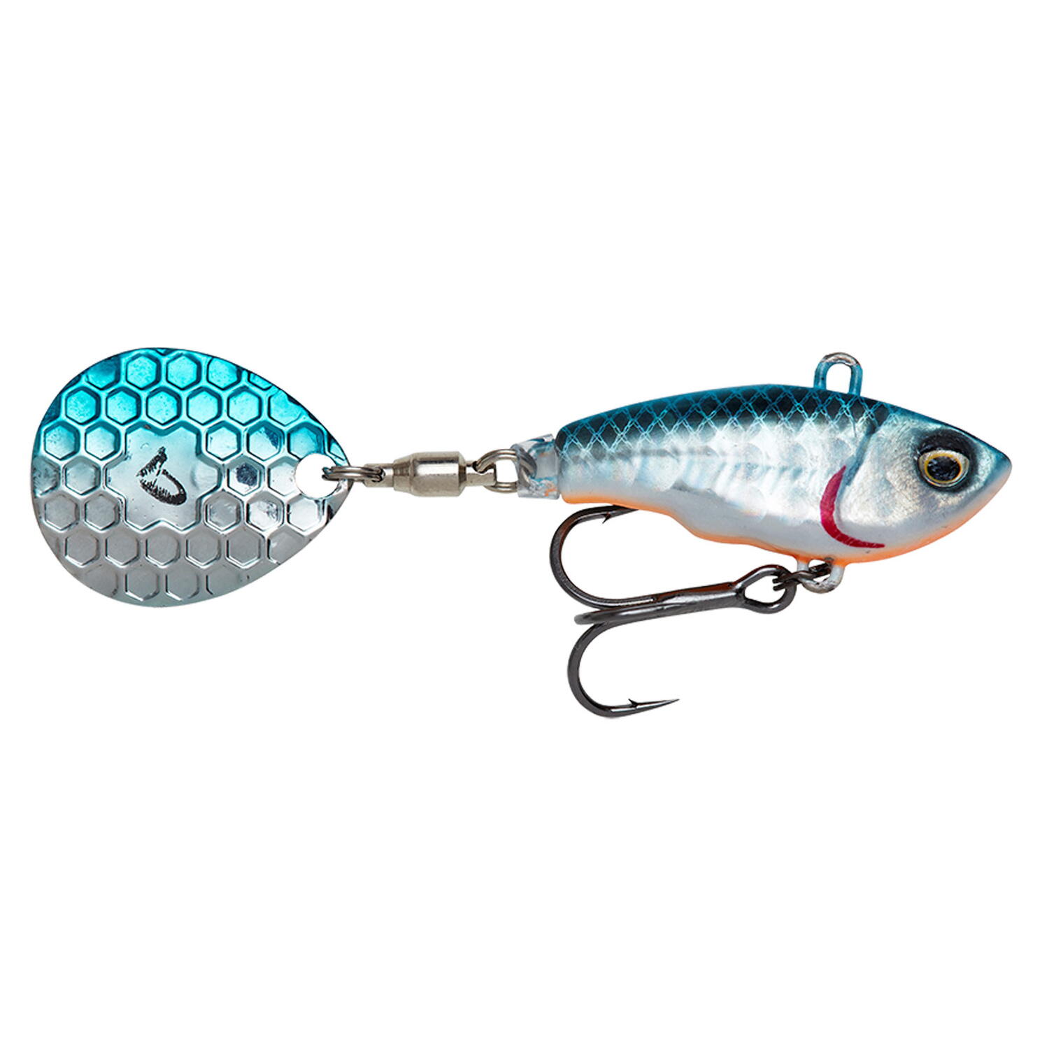 28807a15306b5a6e1eb837629228f416.jpg Vobler Fat Tail Nl 6,5Cm/12,5G Sinking Blue Silver - imagine 1
