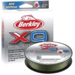 Fir Textil Berkley X9 Low Vis Verde 0.10 mm  9.00 Kg 150 m
