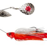 SPINNERBAIT DA BUSH 18CM/42G SINKING RED HEAD SILVER