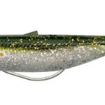 Shad Minnow Wl 10Cm/16G Sinking Green Silver 2+1