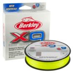 Fir Textil Berkley x9 Fluro Verde 0.25 mm  27 Kg 150 m