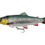 Shad 4D Line Thru Pulsetail Trout 16Cm/51G Green Silver