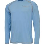 Tricou Aqua Uv Long Sleeve Tee Bonnie Blue Mar.M