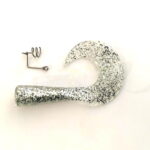 Coada De Schimb Pt. Wolf Tail Jr. Silver Glitter