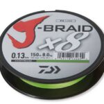 XX FIR DAIWA J-BRAID X8 VERDE 022MM/17KG/150M