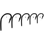 Carlige Mustad Crap XV2 Continental Black Nikel, Nr.4 , 10buc/plic - imagine 2