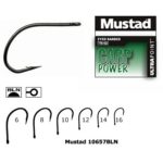 Carlige Mustad Carp Eyed Power 10657 Nr.12
