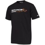 Tricou Savage Gear Signature Logo Black Ink Marimea M