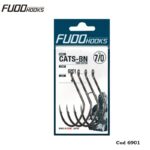 Carlige Fudo Catfish Somn CATS-BN NR 9/0 3buc/plic - imagine 3