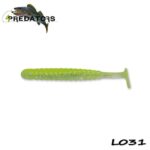 4Predators Worm Shad 8cm Floating (6buc/plic) : Culoare - L031