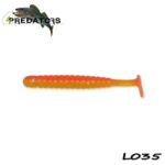 4Predators Worm Shad 8cm Floating (6buc/plic) : Culoare - L035