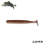 4Predators Worm Shad 8cm Floating (6buc/plic) : Culoare - L043