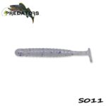 4Predators Worm Shad 8cm Floating (6buc/plic) : Culoare - S011