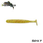 4Predators Worm Shad 8cm Floating (6buc/plic) : Culoare - S017