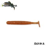 4Predators Worm Shad 8cm Floating (6buc/plic) : Culoare - S031