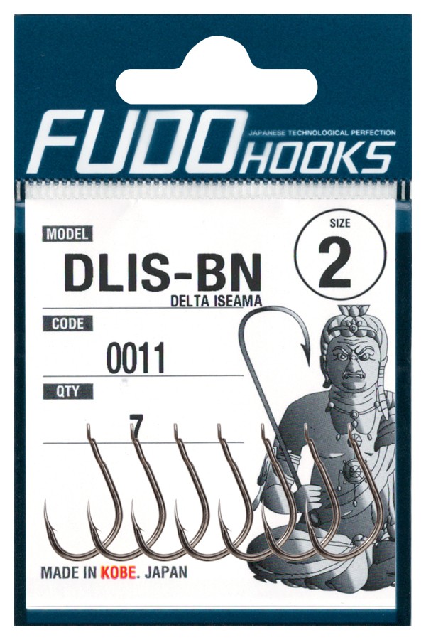 carlige-fudo-delta-iseama-black-nickel.jpg Carlige Fudo Delta Iseama, Black Nickel : Marime - 6 - 9buc/plic - imagine 1