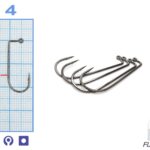 Carlige jig Fudo  (BULK1000 ) : Marime - 4 - 1000buc