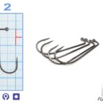 Carlige jig Fudo  (BULK1000 ) : Marime - 2 - 1000buc