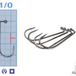 Carlige jig Fudo  (BULK1000 ) : Marime - 1/0 - 1000buc