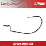 Carlige offset Lucky John : Marime - 1/0 - 8buc/plic