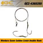 Catfish Rig Golden Catch Double Hook : Marime - 8/0