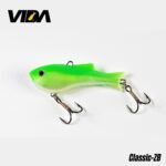 Cicada Siliconica Vida Classic 7 cm, 25 gr : Culoare - ZB