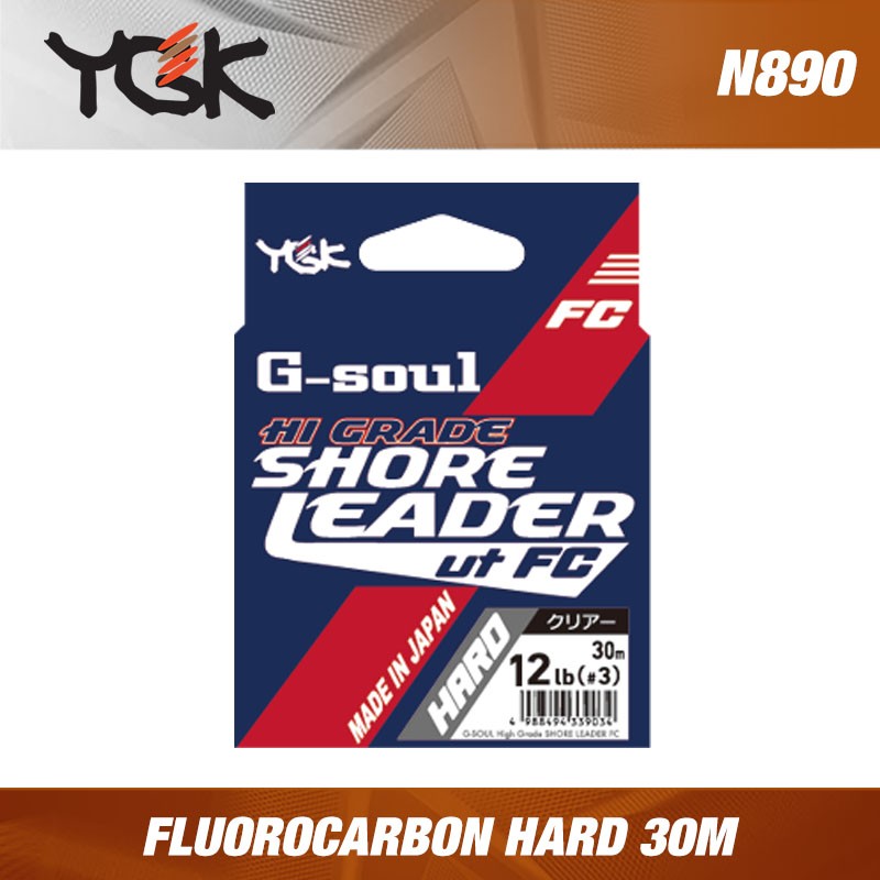 fir-fluorocarbon-ygk-n980-g-soul-hi-grade-shore-leader-30m.jpg Fir Fluorocarbon YGK N980 G-Soul HI-Grade Shore Leader 30m : Marime - size 3 - imagine 1