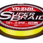 Fir textil Superbraid Yo-Zuri 135m Yellow / Blue : Grosime - 40Lbs (0.32mm)