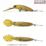 HMKL K-II MINNOW 40 SS - 2.7g : Culoare - Chart Olive G