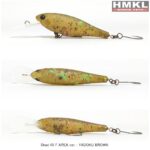 HMKL Shad 45 F -2.7g -Trout AREA : Culoare - Yadoku Brown