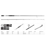 Lanseta Spinning Lucky John Vanrex Jig 14 2.28m (3-14gr) : Cod - LJVJ-762LF