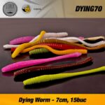 Naluca Pastrav Dying Worm 7cm Libra Lures : Culoare - 026