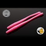 Naluca Pastrav Dying Worm 8cm Libra Lures : Culoare - 017 Bubble Gum