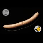 Naluca Pastrav Fatty D'Worm 6.5cm Libra Lures : Culoare - 035-pellet