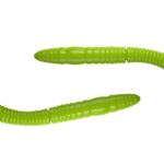 Naluca pastrav Fatty D'Worm Tournament 55mm *(12)  Libra Lures : Culoare - 027 Apple Green
