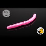 Naluca pastrav Fatty D'Worm Tournament 55mm *(12)  Libra Lures : Culoare - 018 Pink Pearl - imagine 2