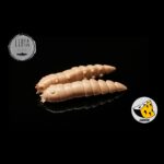 Naluca Pastrav Kukolka Worm 2.7cm Libra Lures : Culoare - 035-pellet