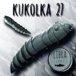 Naluca Pastrav Kukolka Worm 2.7cm Libra Lures : Culoare - 006 - imagine 2
