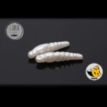 Naluca Pastrav Largo Slim Worm 2.8cm Libra Lures : Culoare - 004 - imagine 6