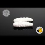 Naluca Pastrav Largo Worm 3cm Libra Lures : Culoare - 001 White