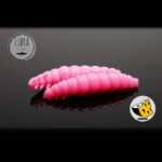Naluca Pastrav Larva Worm 3.5cm Libra Lures : Culoare - 017 Bubble Gum
