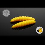 Naluca Pastrav Larva Worm 3cm Libra Lures : Culoare - 007 Yellow