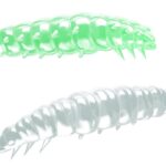 Naluca Pastrav Larva Worm 3cm Libra Lures : Culoare - 000
