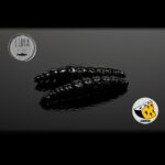 Naluca Pastrav Larva Worm 3cm Libra Lures : Culoare - 040 Black